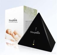 машина sleepbank для борьбы с бессонницей, расслабление на ночь, черная. логотип