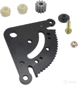 img 1 attached to 🔧 John Deere LA100 LA105 LA120 LA130 LA135 LA140 LA145 LA150 LA165 LA175 Steering Sector Plate & Pinion Gear Bushings Kit - Replacement Part# GX21924BLE GX20053 YY-US