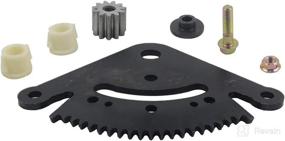 img 2 attached to 🔧 John Deere LA100 LA105 LA120 LA130 LA135 LA140 LA145 LA150 LA165 LA175 Steering Sector Plate & Pinion Gear Bushings Kit - Replacement Part# GX21924BLE GX20053 YY-US