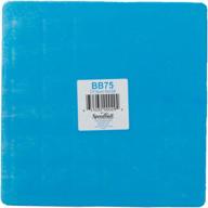 speedball 7.5 inch square universal pottery wheel bat, blue logo