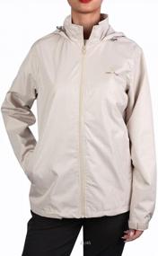 img 3 attached to Stay Dry And Stylish With Jingle Bongala'S Women'S Waterproof Rain Jacket – Lightweight And Breathable Windbreaker For Outdoor Adventures