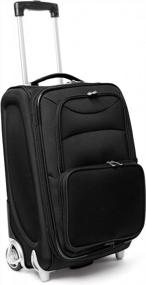 img 1 attached to NFL 21-Inch Carry-On Luggage