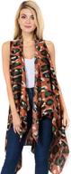 👚 women's asymmetrical cardigan with various uneven patterns - accessorize with scarves & wraps логотип