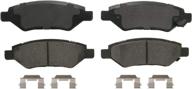 🔵 wagner zd1337 ceramic disc brake pad set at quickstop логотип