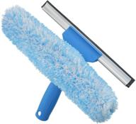 🪟 unger professional 10" window cleaning tool: ultimate 2-in-1 microfiber scrubber and squeegee for sparkling windows". логотип