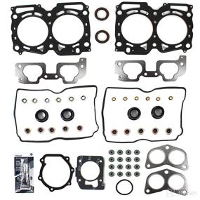 img 1 attached to 🧠 CNS MLS Head Gasket Set for 99-05 SAAB/Subaru 2.5L 2458CC H4 SOHC, (16 Valve), 'EJ25'