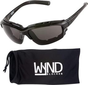 img 4 attached to 🕶️ WYND Blocker Extreme Sports Wrap Sunglasses - Ideal Motorcycle Riding Glasses