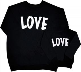 img 3 attached to Pullover Matching Sweatshirt T Shirt Clothes Apparel & Accessories Baby Girls ~ Clothing