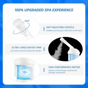 img 2 attached to Revitalize Your Skin With The LIARTY Facial Steamer And Bonus Skin Kit - Perfect For At-Home And Salon Use!