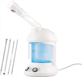 img 4 attached to Revitalize Your Skin With The LIARTY Facial Steamer And Bonus Skin Kit - Perfect For At-Home And Salon Use!