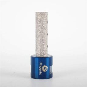img 4 attached to 5/8-дюймовые алмазные фрезы для увеличения отверстий на фарфоровой плитке, керамическом мраморе, граните - Raizi 1 шт.