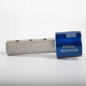 img 1 attached to 5/8 Inch Diamond Finger Milling Bits For Enlarging Holes On Porcelain Tile Ceramic Marble Granite - Raizi 1 Pc