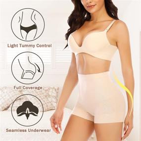 img 2 attached to Seamless Shaping Boyshorts Shapewear Underwear Women's Clothing - Lingerie, Sleep & Lounge