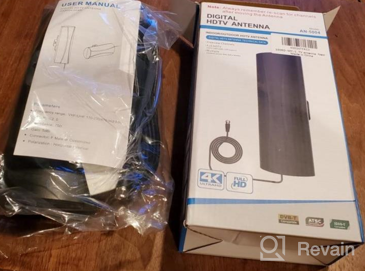 img 1 attached to Get Crystal Clear TV Signals With The 2023 Amplified Digital Antenna - Long 500+ Mile Range For Indoor/Outdoor Use, Supporting 4K And All Older TV'S! review by Chris Ledet