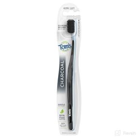 img 4 attached to Toms Maine Charcoal Toothbrush Toothbrushes