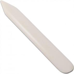 img 4 attached to VENCINK Bone Folder Tool for DIY Handmade Leather Burnishing, Bookbinding, Cards, Scrapbooking, and Paper Crafts – Genuine Cattle Bone Scoring Folding Creaser for Origami and Crafting (100% Natural)