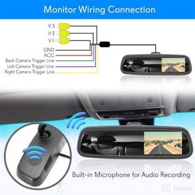 img 3 attached to Rear View Backup Camera System RV Parts & Accessories ~ Safety & Security