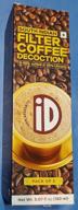 ☕ id filter coffee decoction - traditional south-indian instant decoction (1 oz x pack of 15) logo