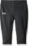 👖 under armour little everyday legging: premium girls' clothing with superior comfort logo