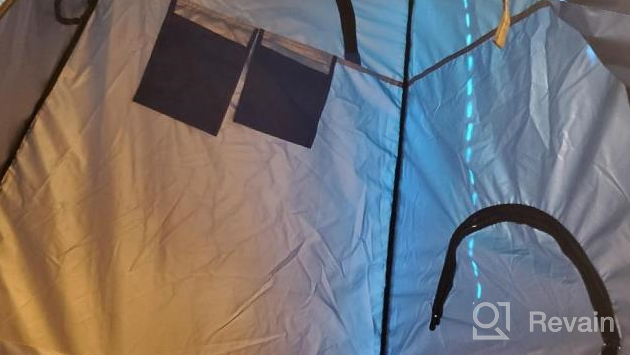 img 1 attached to Portable Privacy Shelter And Changing Room For Camping, Hiking, Beach, And Toiletry Needs - WINOMO Pop-Up Shower Tent With Carry Bag review by Brannan Mclemore