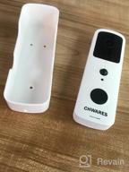 img 1 attached to 1080P HD Wireless WiFi Video Doorbell Camera With Chime, Night Vision, 2-Way Talk, Alexa Compatibility, Easy Installation - CHWARES (White) review by Salvador Taisacan