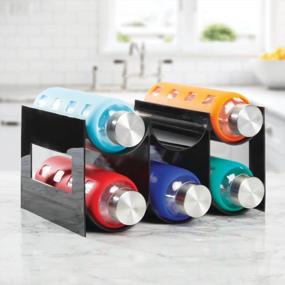 img 3 attached to Organize Your Kitchen With The Stylish Lumiere Collection Bottle Rack Storage Holder