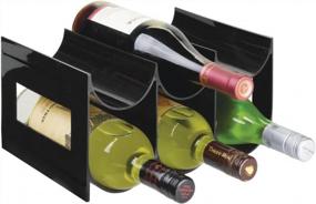 img 4 attached to Organize Your Kitchen With The Stylish Lumiere Collection Bottle Rack Storage Holder