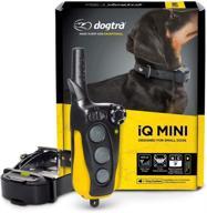 🐶 rechargeable waterproof mini remote dog training e-collar - dogtra iq mini logo