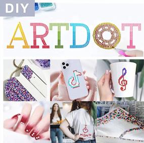 img 3 attached to Create Stunning Art With 89000 Pieces Of Sparkling Beads: ARTDOT Diamond Painting Kit