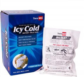 img 3 attached to Мгновенные холодные компрессы TheraMed: 8 пакетов со льдом для облегчения боли при травмах, растяжениях, растяжениях и воспалении.
