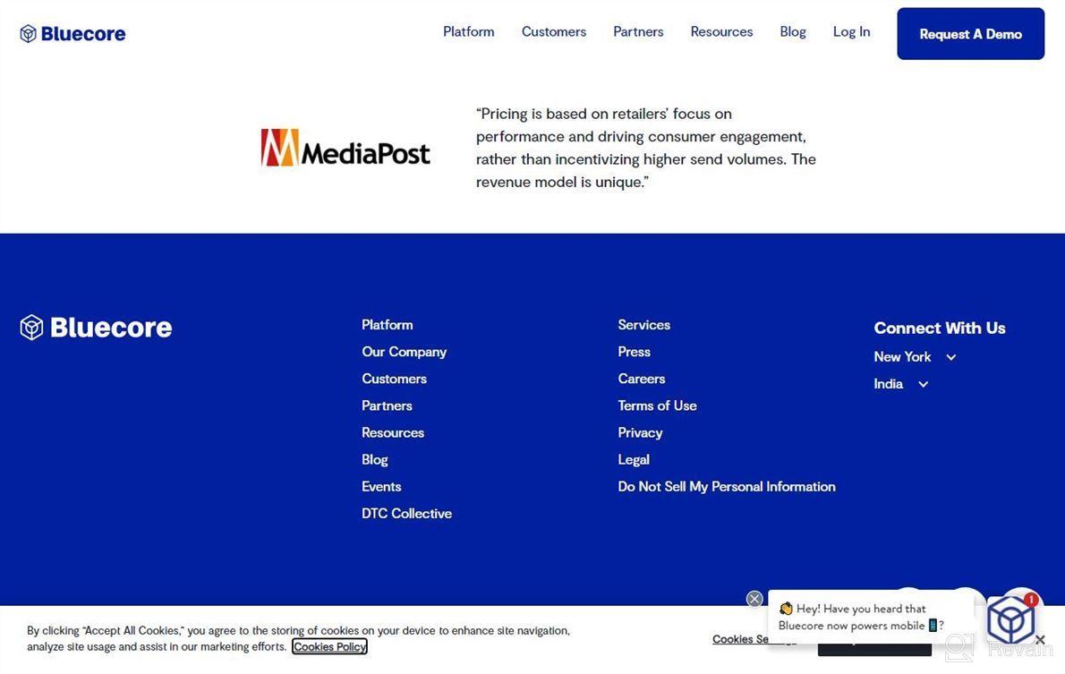 img 1 attached to Bluecore review by David Sanchez