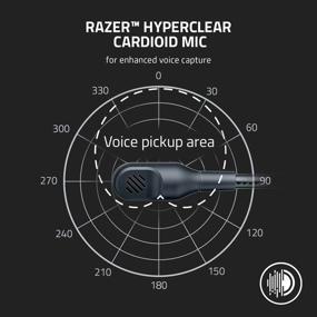 img 2 attached to Погрузитесь в игровой мир с Razer BlackShark V2 X: объемный звук 7.1, драйверы 50 мм, подушка из пеноматериала с эффектом памяти — совместимость с ПК, Mac, консолью и мобильными устройствами — белая версия