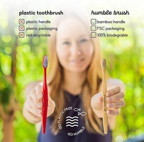 img 1 attached to 🎋 Humble Co Replaceable Bamboo Toothbrushes