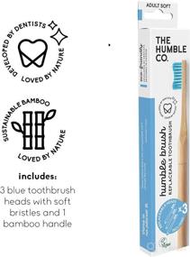 img 3 attached to 🎋 Humble Co Replaceable Bamboo Toothbrushes