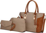 👜 women's handbags & wallets: mkf crossbody wristlet envelope, adjustable totes logo