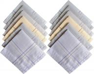 🧣 cotton supreme handkerchiefs: premium men's accessories in the s4s collection logo