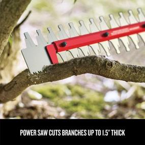 img 1 attached to CRAFTSMAN V20* Cordless Hedge Trimmer: Cut Branches Effortlessly With 22-Inch CMCHTS820D1!