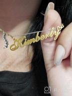 img 1 attached to Customized Girls' Jewelry for Personalized Friendship Christmas - RONKAH review by Jessica Rodriguez