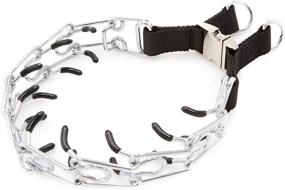 img 4 attached to Premium Stainless Steel Dog Prong Training Collar for Medium and Large Dogs - Comfort Tips, Plated & Easy-On