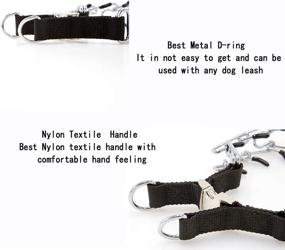 img 2 attached to Premium Stainless Steel Dog Prong Training Collar for Medium and Large Dogs - Comfort Tips, Plated & Easy-On