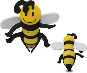 img 4 attached to 🐝 Happiness on the Move: HappyBalls Bee Car Antenna Topper & Mirror Dangler!
