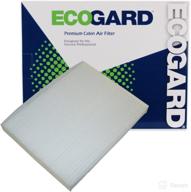 ecogard xc10391 premium cabin air filter - compatible with kia soul 2014-2019, soul ev 2015-2019 logo