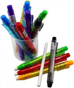 img 3 attached to 12 Pack Portable Pen-Style Mechanical Erasers - Perfect Gift For Artists & Students!