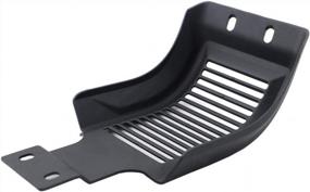 img 2 attached to Harley Sportster Models Motorcycle Skid Plate Engine Guard - Satin Black By GUAIMI