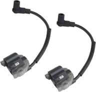 🔥 2-pack ignition coil 21171-0711 compatible with kawasaki fr fs fx engine series 481v, 541v, 600v, 651v, 691v, 730v - replaces 21171-0743, 21171-0738 логотип