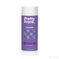 prett frank non-aluminum body powder: enhance your personal care routine! logo