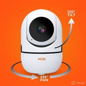 img 3 attached to 📷 MobiCam® HDX Smart HD Wi-Fi Pan & Tilt Camera: Ultimate Monitoring System with 2-Way Audio, Expandable Features, and Wireless Connectivity