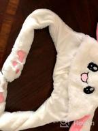 img 1 attached to Cute Grey Bunny Hat With Popping Ears - Perfect Kids' Costume Gift From Topwon! review by Raquel Peterson
