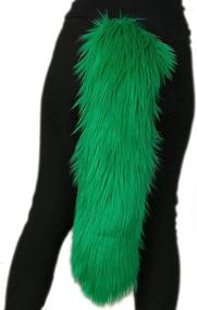 img 3 attached to 🐾 Exquisite Handmade Faux Fur Tail: The Ultimate Luxury Costume Accessory for Pet Play and Halloween