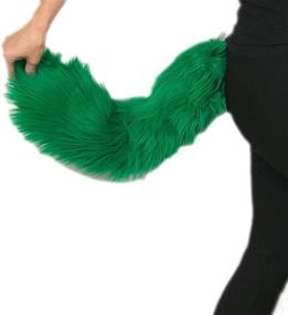 img 2 attached to 🐾 Exquisite Handmade Faux Fur Tail: The Ultimate Luxury Costume Accessory for Pet Play and Halloween